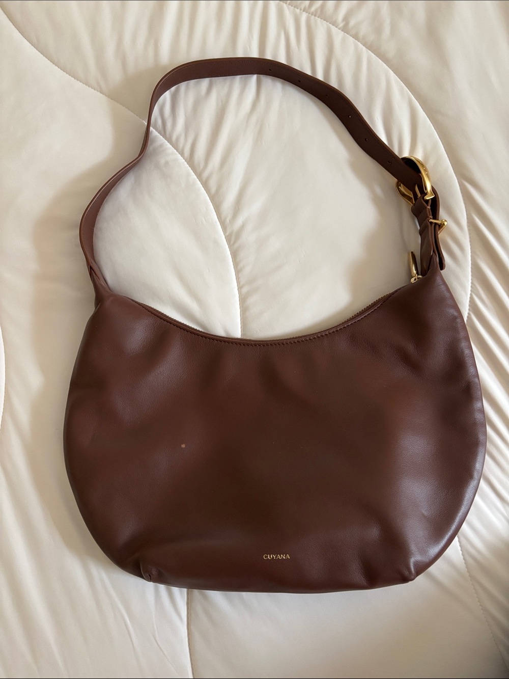 Cuyana Celestia Lambskin Shoulder Bag